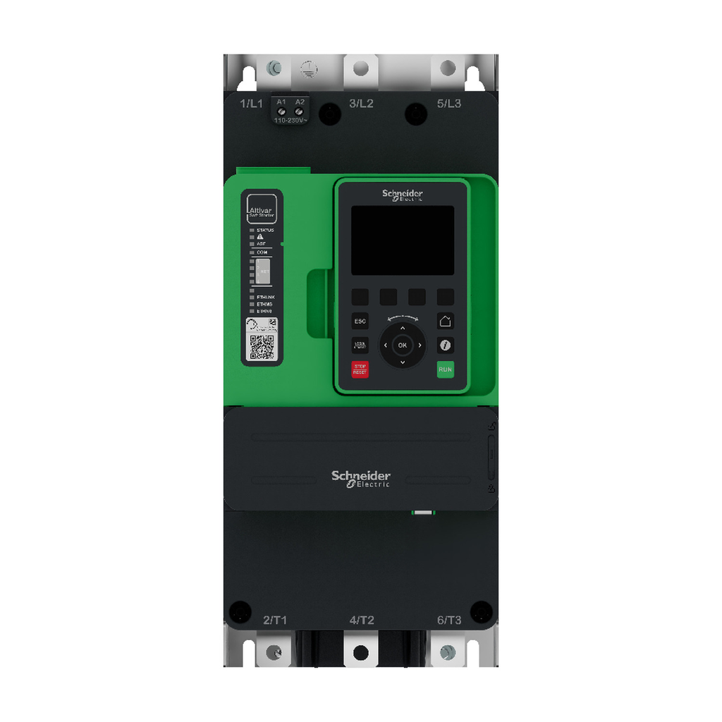 Mayer-DDS-Soft starter, Altivar Soft Starter ATS490, 170A, 208 to 690V AC, control supply 110 to 230V AC-2