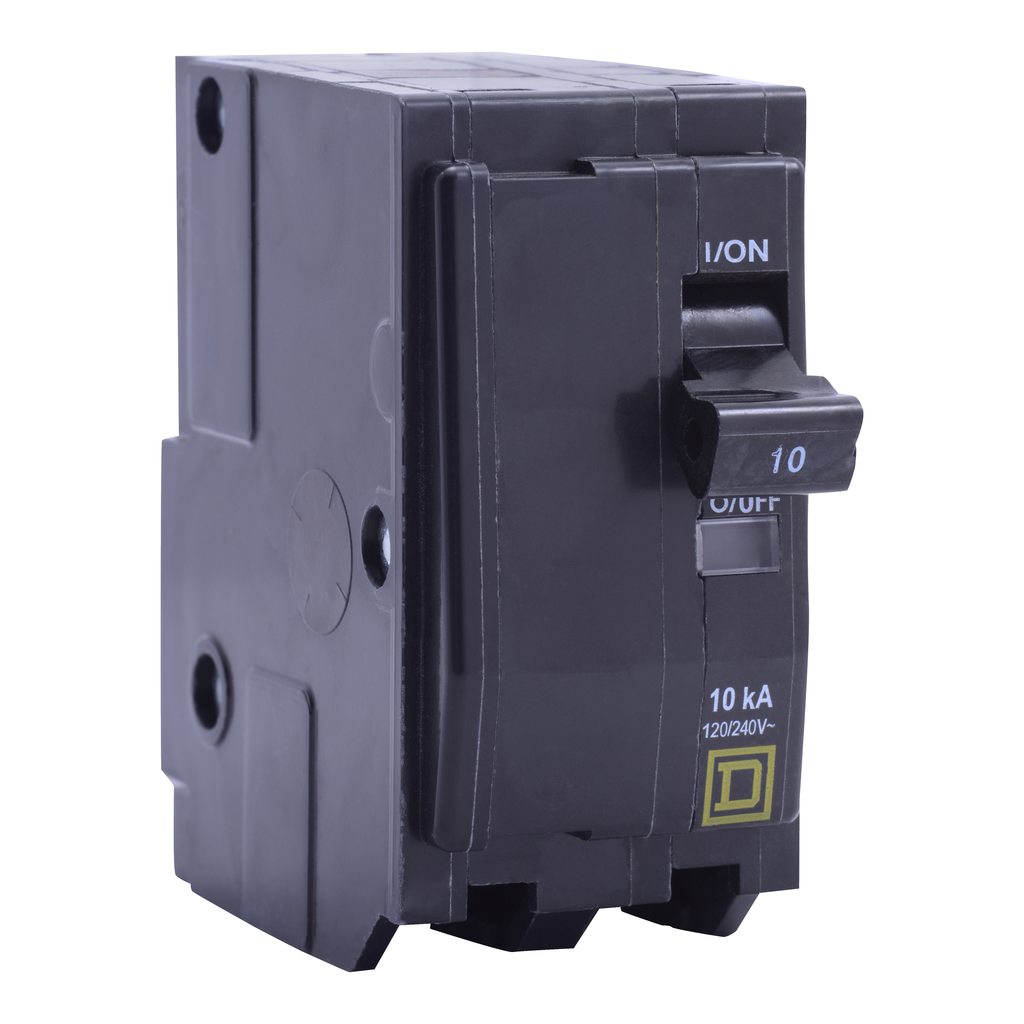QH225 – Mini circuit breaker, QO, 25A, 2 pole, 120/240VAC, 65kA, plug in