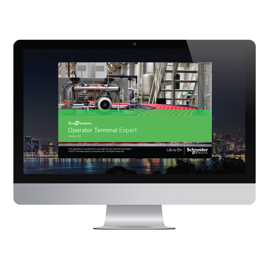 HMIEELCZLSPAZZ – Basic buildtime license, EcoStruxure Operator Terminal Expert, version 3.x, single, 1 station, permanent, digital