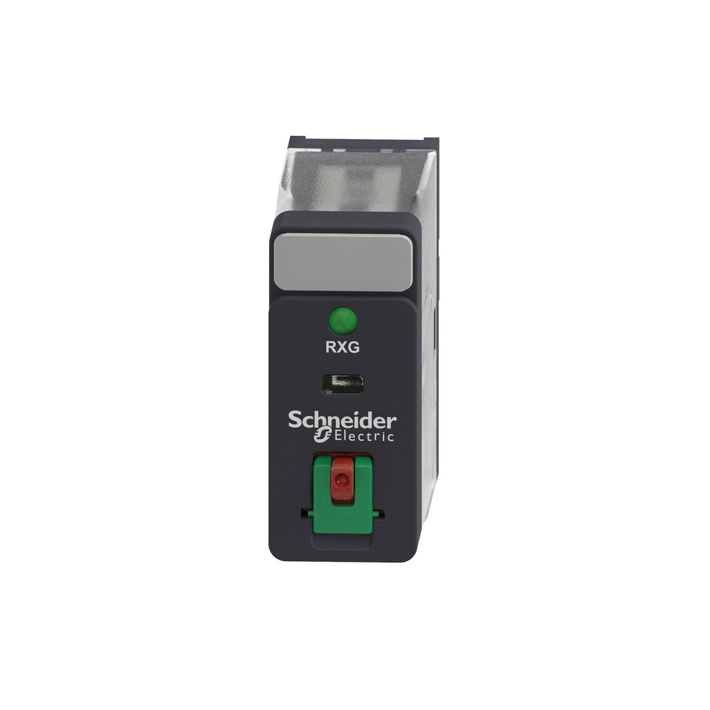 Mayer-DDS-interface plug in relay, Harmony Electromechanical Relays, 10A, 1CO, with LED, lockable test but to n, 230V AC-2