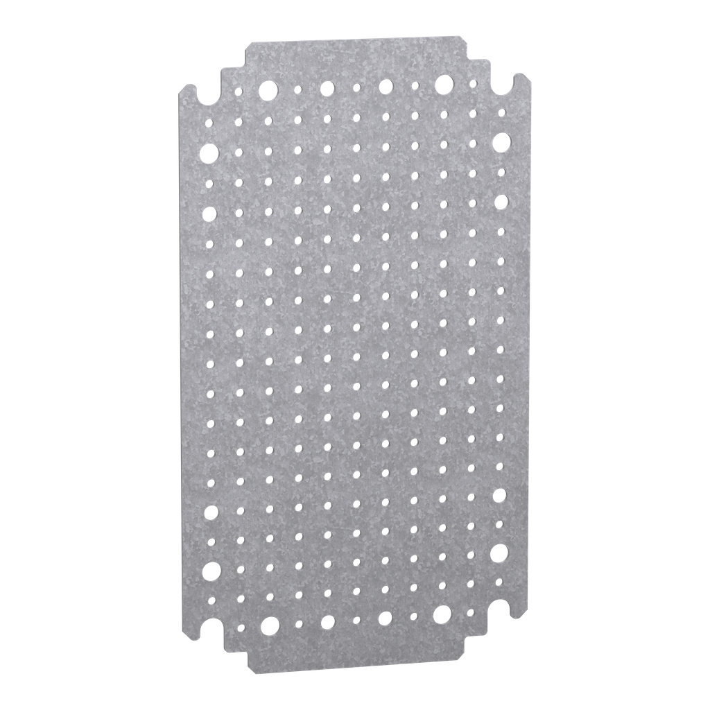 NSYMF32 – Microperforated mounting plate H300xW200 w/holes diam 3,6mm on 12,5mm pitch