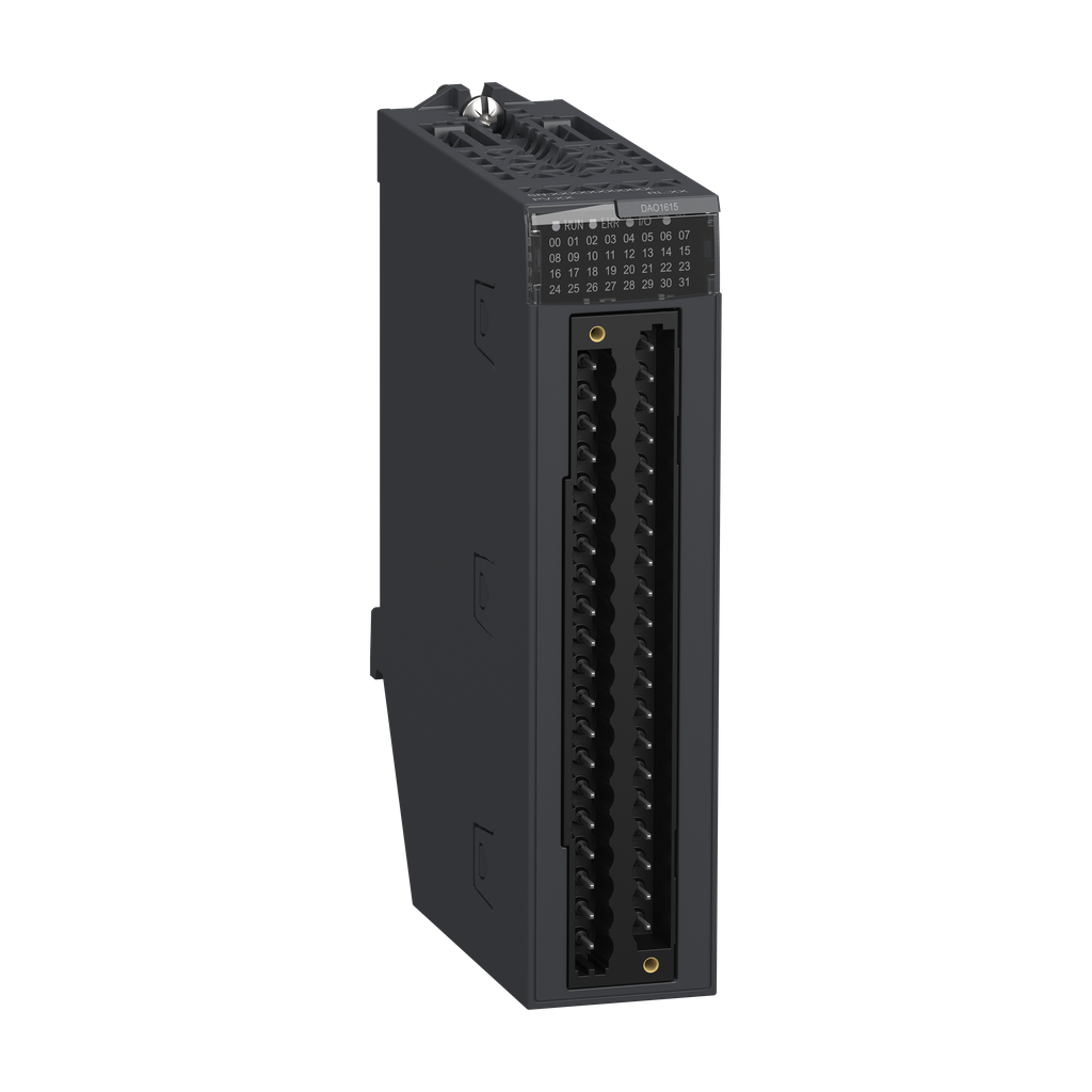 BMXDAO1615 – discrete output module, Modicon X80, 16 isolated triac outputs, 24 to 240V AC