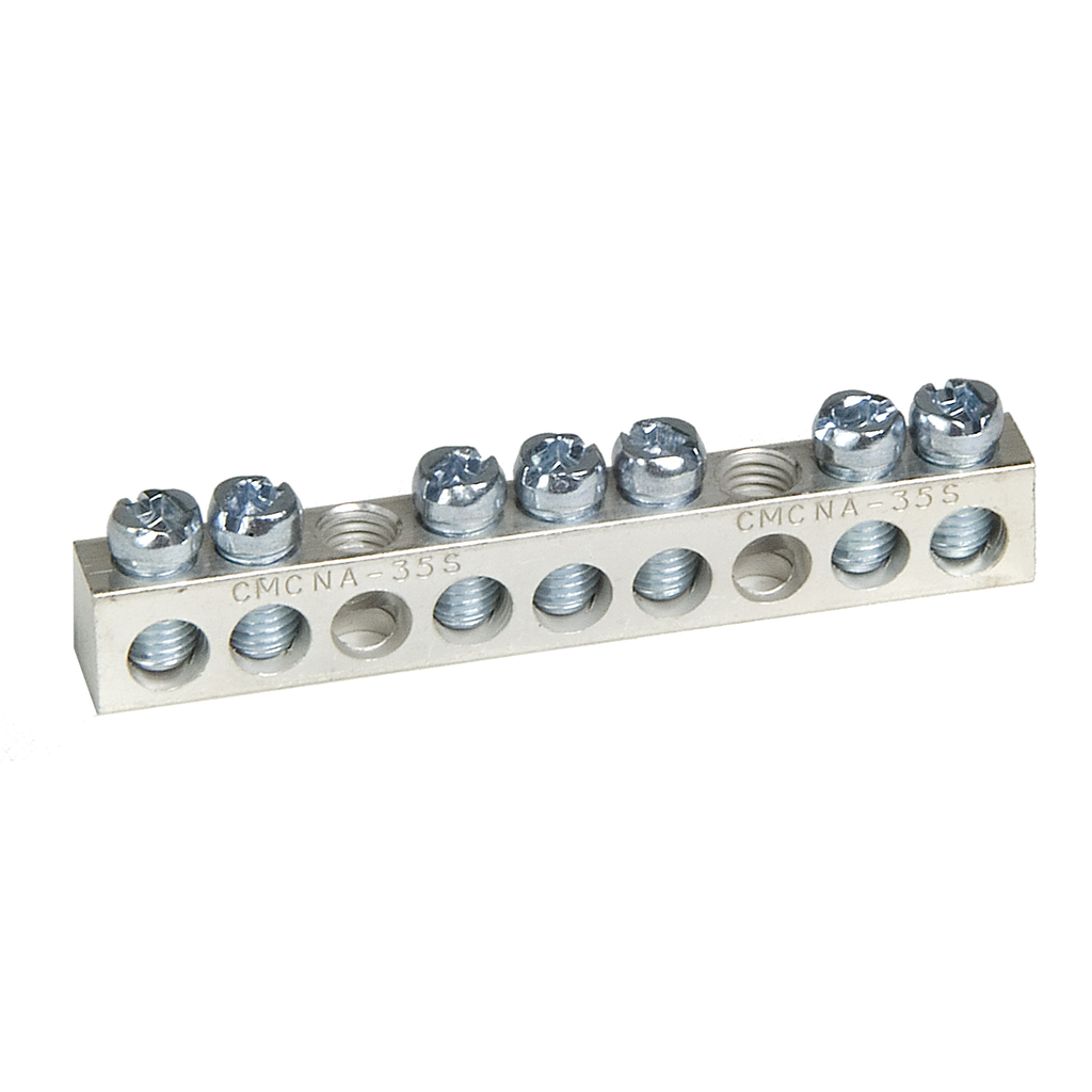 PK15GTABP – Load center accessory, QO/Homeline, ground bar kit, 15 terminals, quantity 100, bulk pack