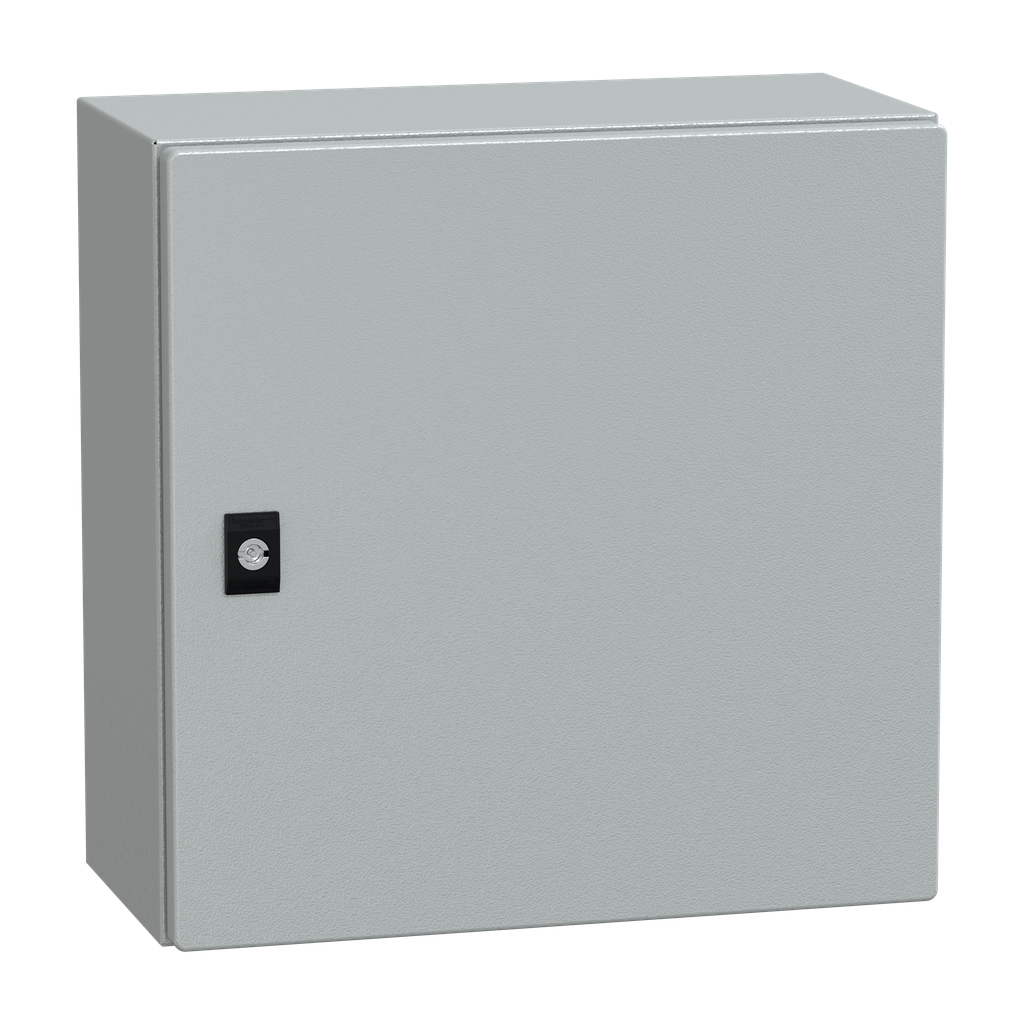 NSYCRN44200P – PanelSeT CRN plain door with mount.plate. H400xW400xD200 IP66 IK10 RAL7035..