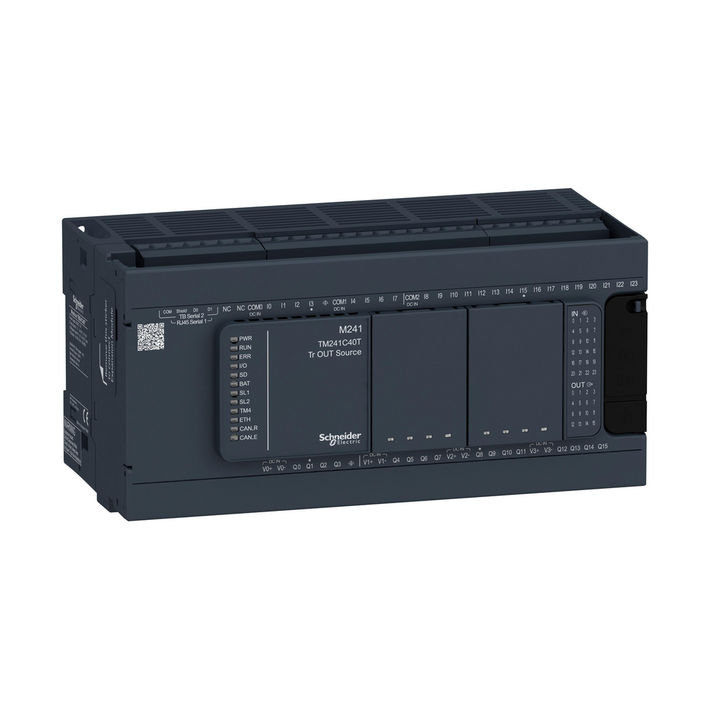 Mayer-DDS-logic controller, Modicon M241, 40 IO, transistor, PNP-1