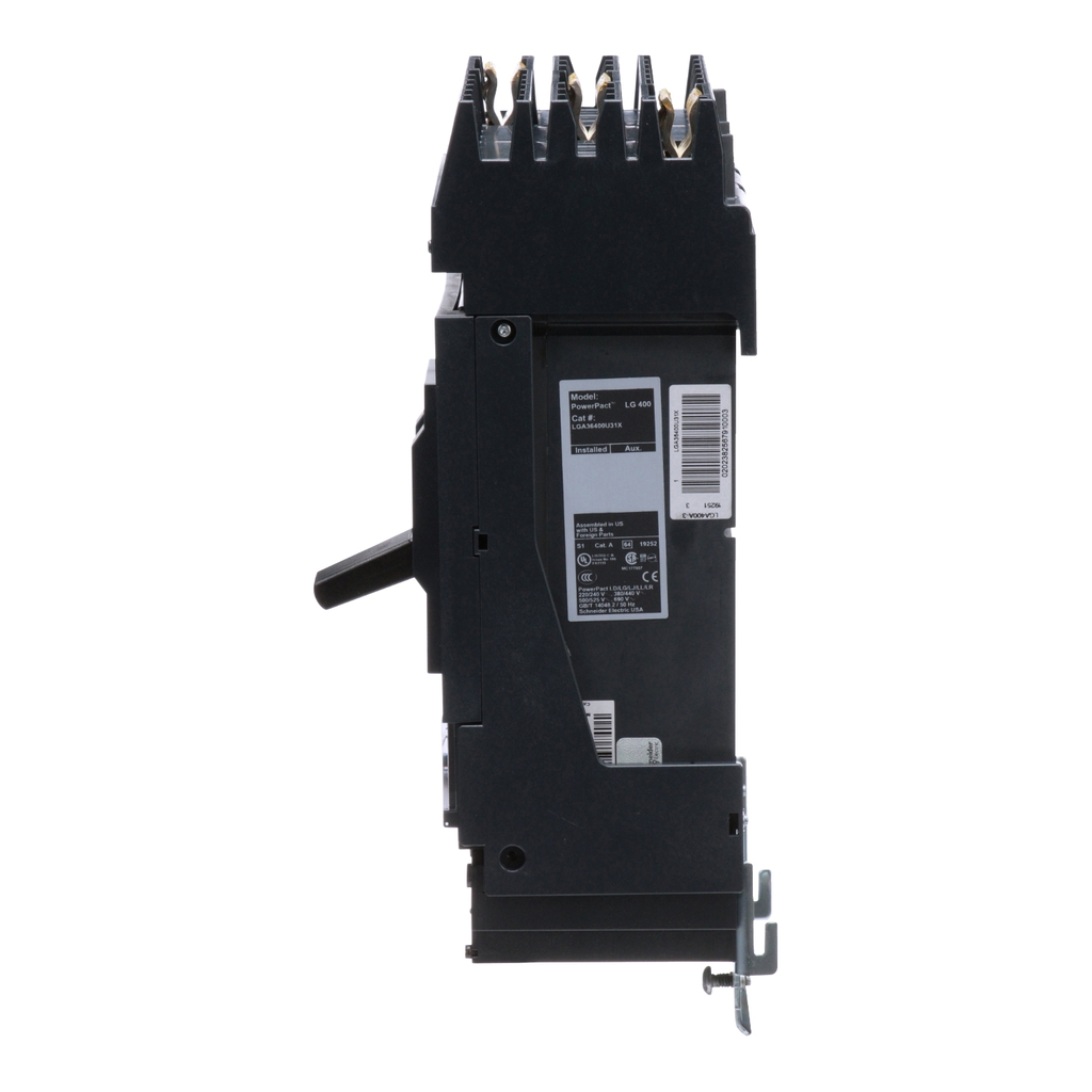 Square D LGA36400U31X 3-Pole 400 Amp 600 Volt Electronic