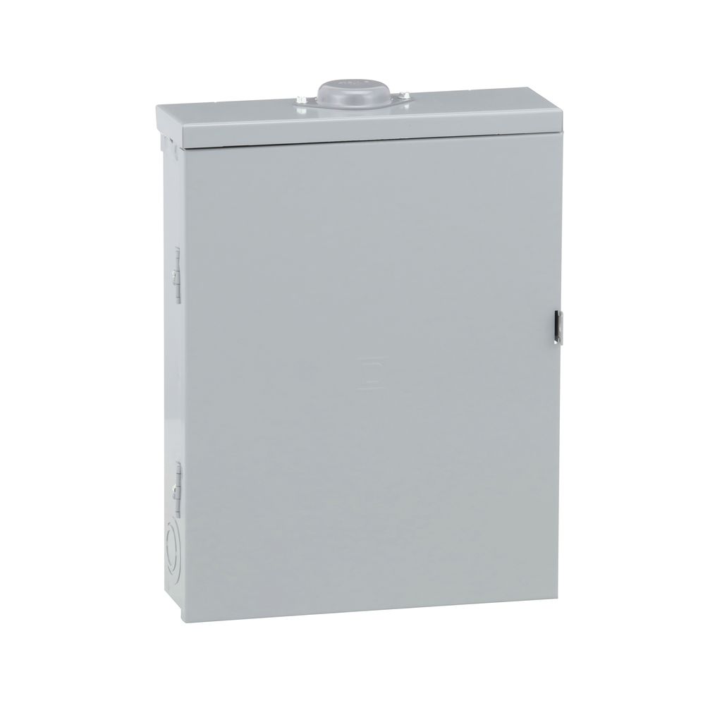 QO312L125GRB – Load center, QO, 3 phase, 12 spaces, 12 circuits, 125A fixed main lugs, NEMA3R, gnd bar