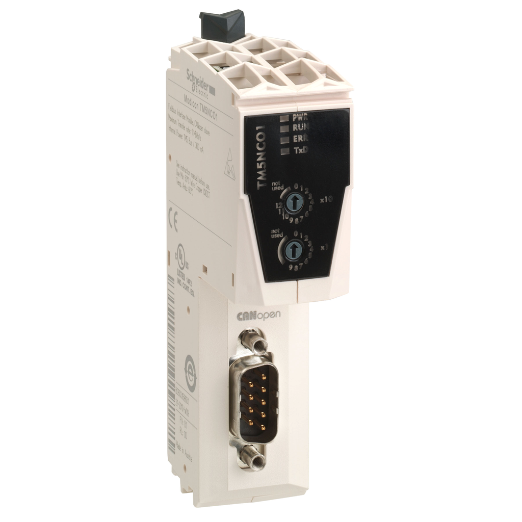 TM5NCO1 – CANopen communication module, Modicon TM5, FieldBus Interface