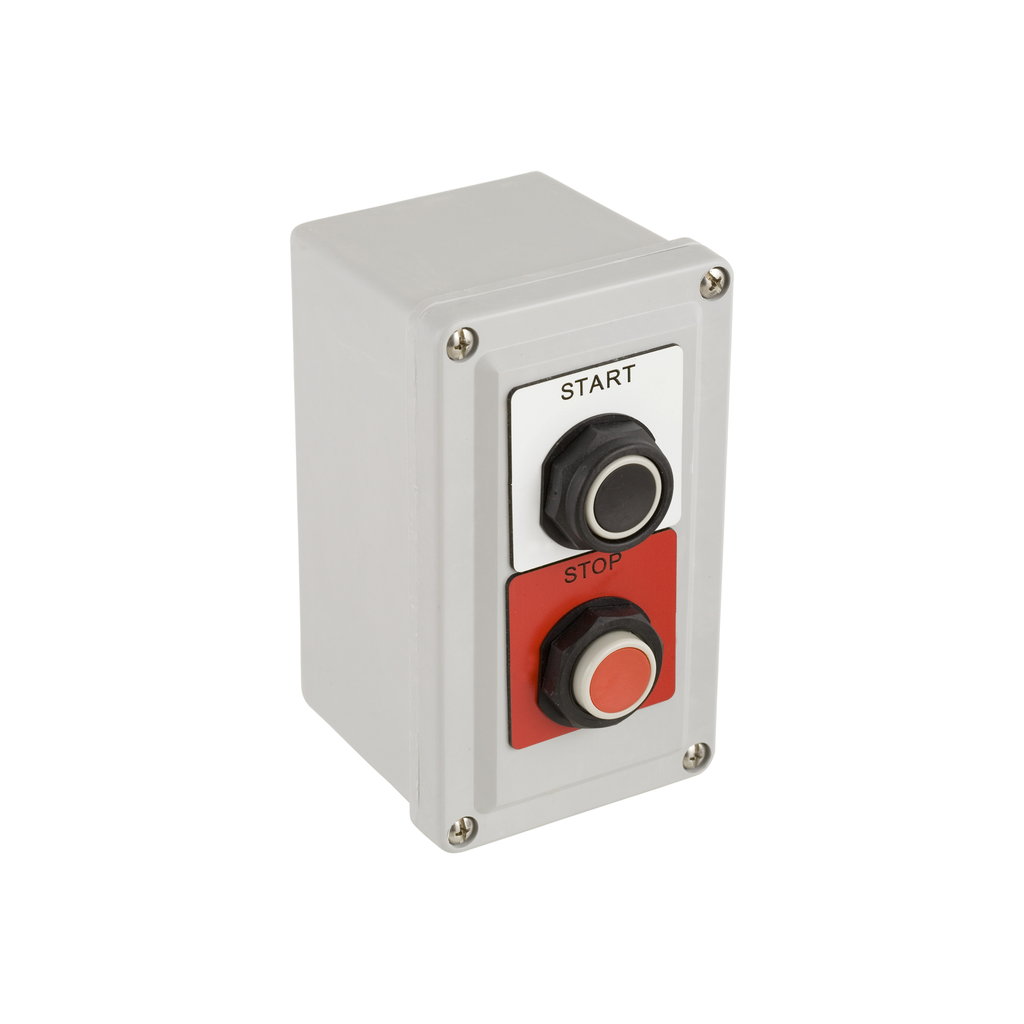 Product image for Square D 9001SKY201 600 VAC 10 Amp 1NO 2NC NEMA 1/3/4/4X/13 Polymeric Push Button Control Station