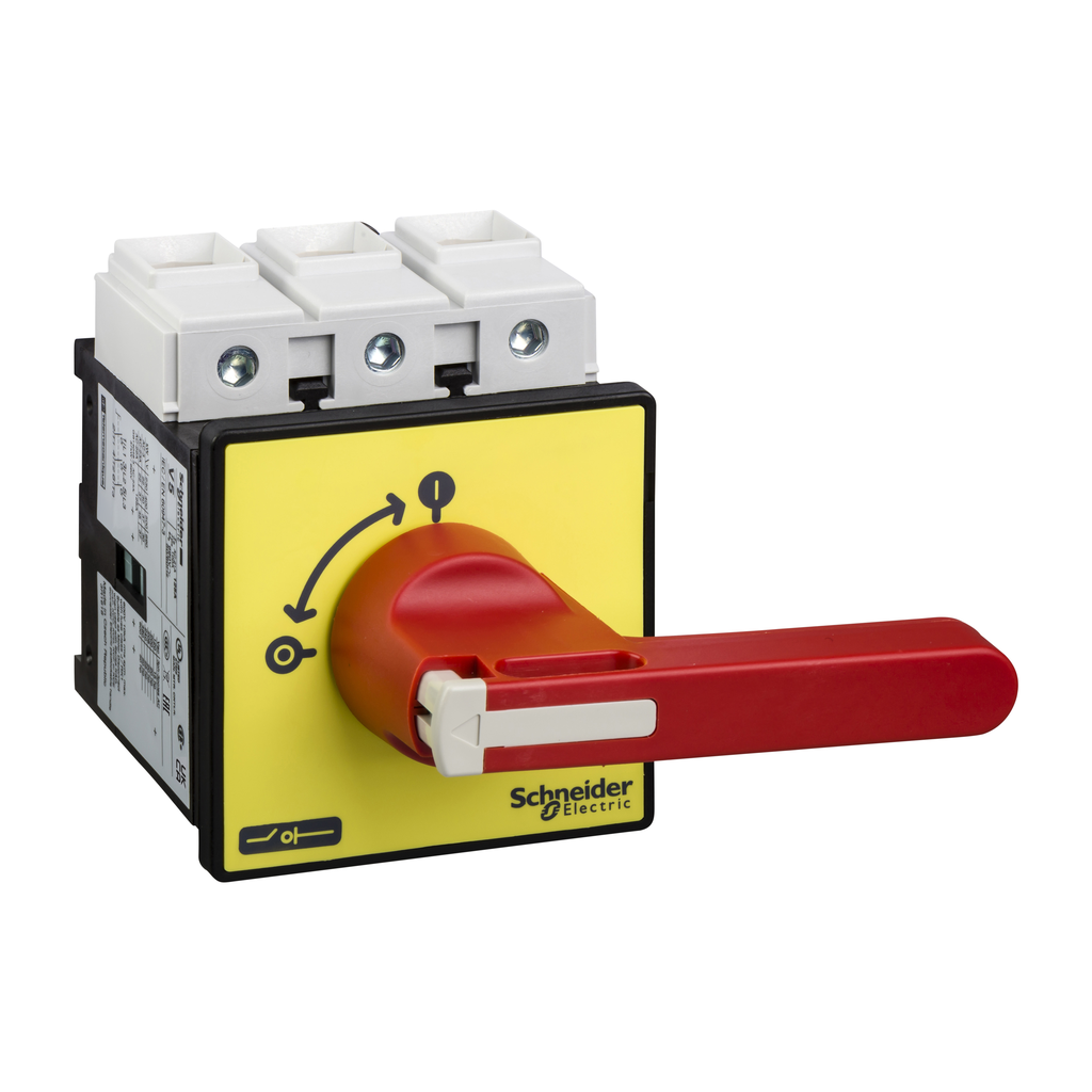 VCF6 – Switch disconnector,TeSys Control,for ON/emergency stop,175A,4 screws fixing,for mounting on door