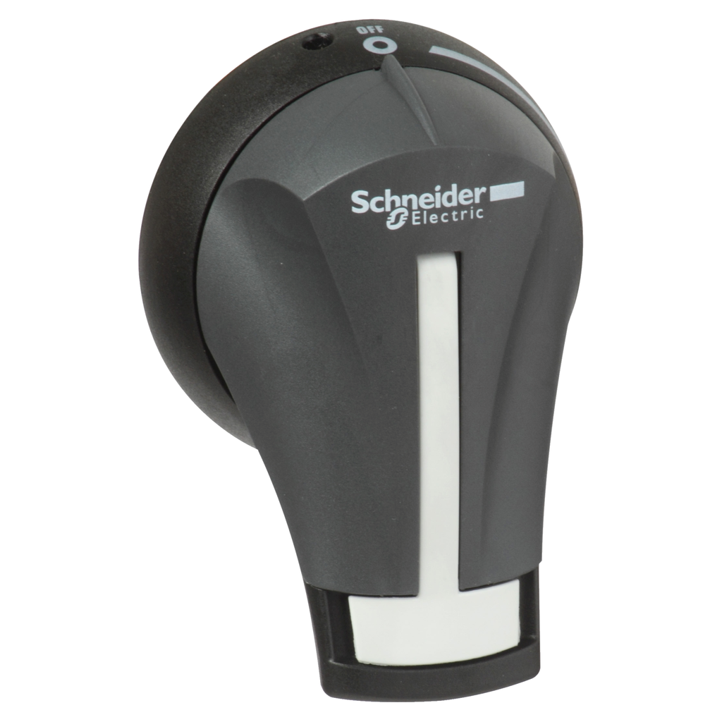 GS2AH110 – External rotary handle, TeSys GS, black handle, front mounting, 2 positions I-O, NEMA 3R, for GS 30A Compact UL
