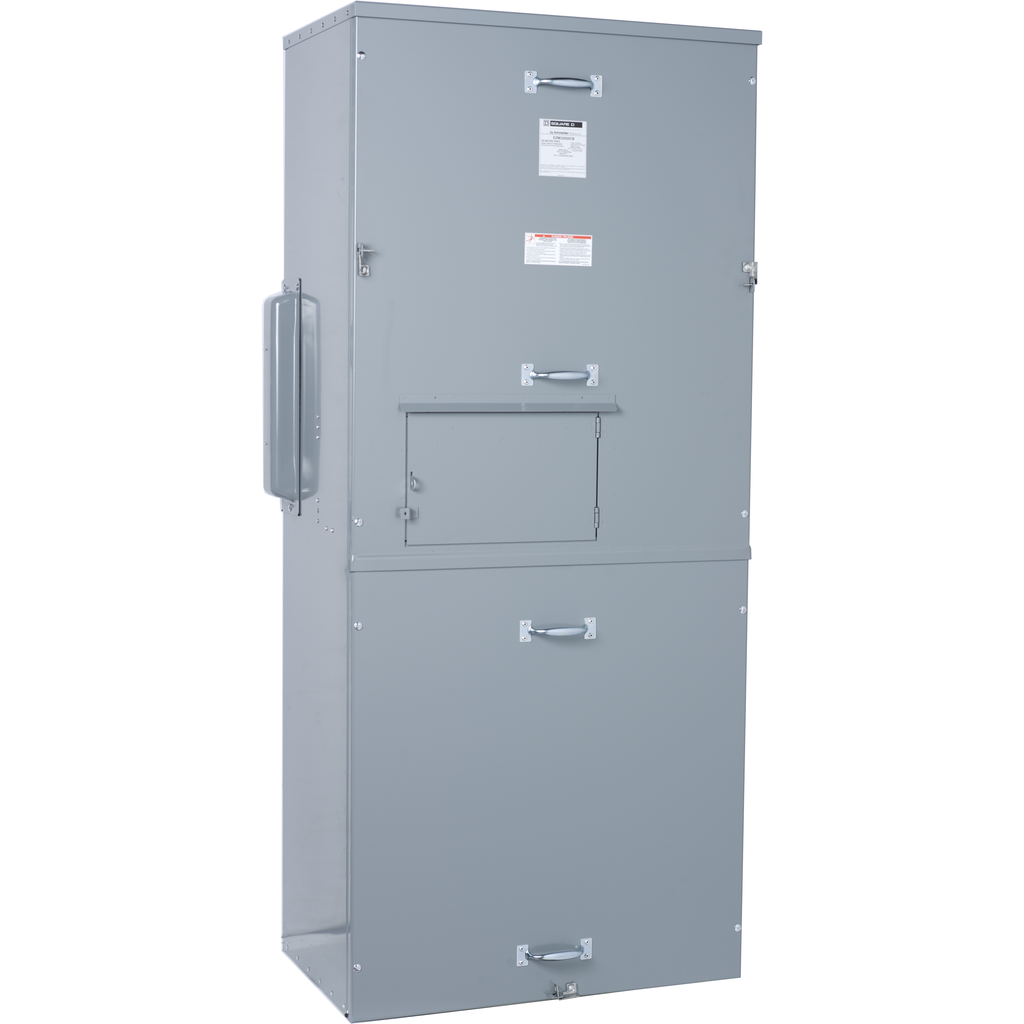 EZM32000CBU – Main circuit breaker unit, EZ Meter-Pak, 2000A, 240VAC max, 3ph/4W, 1200A bus, 100kA, UG, Type 3R, EUSERC