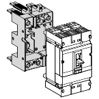29278 – Plug in base, Compact NSF100/250, 3 poles