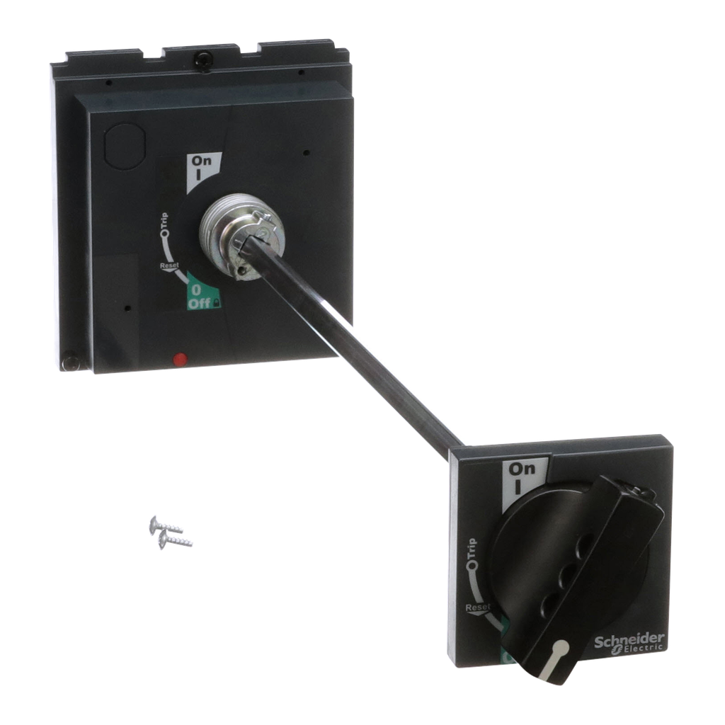 S32598 – Circuit breaker accessory, PowerPacT L, handle, rotary, door mounted, black