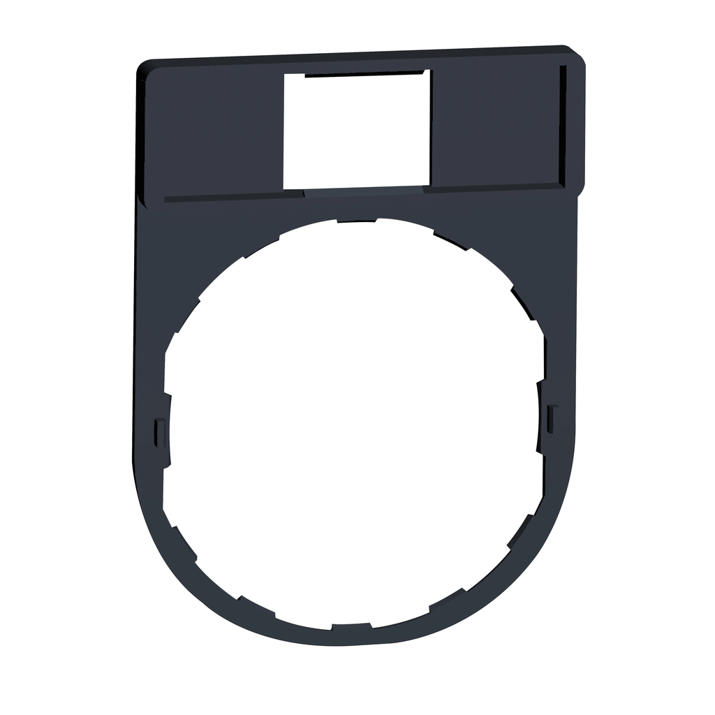 ZBZ32 – Legend holder 30x40mm, Harmony XB4, plastic, without legend 8x27mm