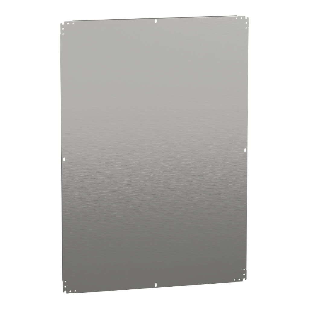 NSYMM1410 – Plain mounting plate H1400xW1000mm made of galvanised sheet steel