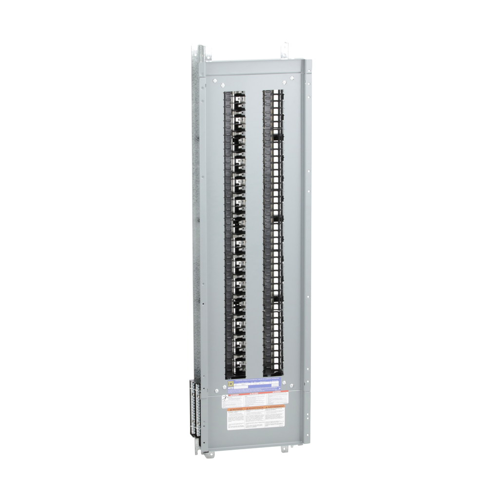 NQ484L2C – Panelboard interior, NQ, main lugs, 225A, Cu bus, 84 pole spaces, 3 phase, 4 wire, 240VAC, 48VDC