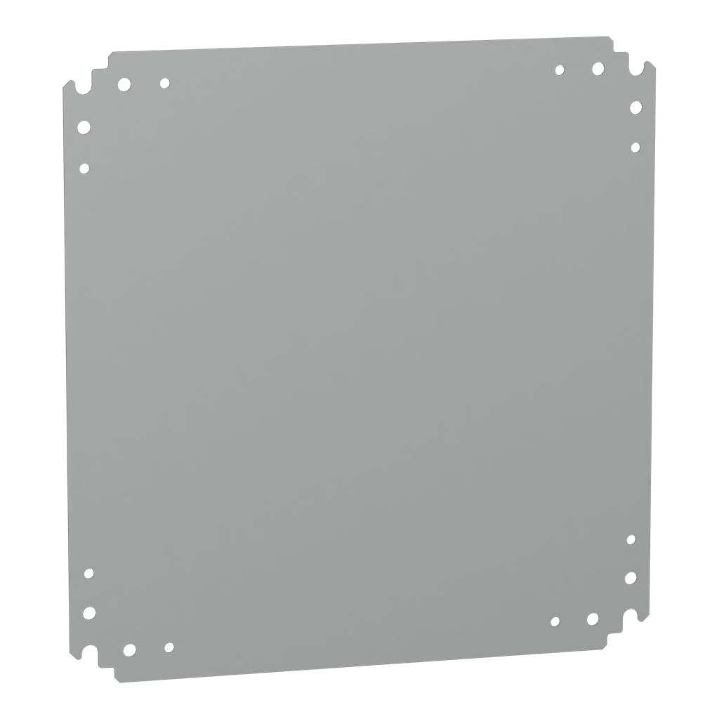 NSYPMM55 – Metallic mounting plate for PLA enclosure H500xW500mm