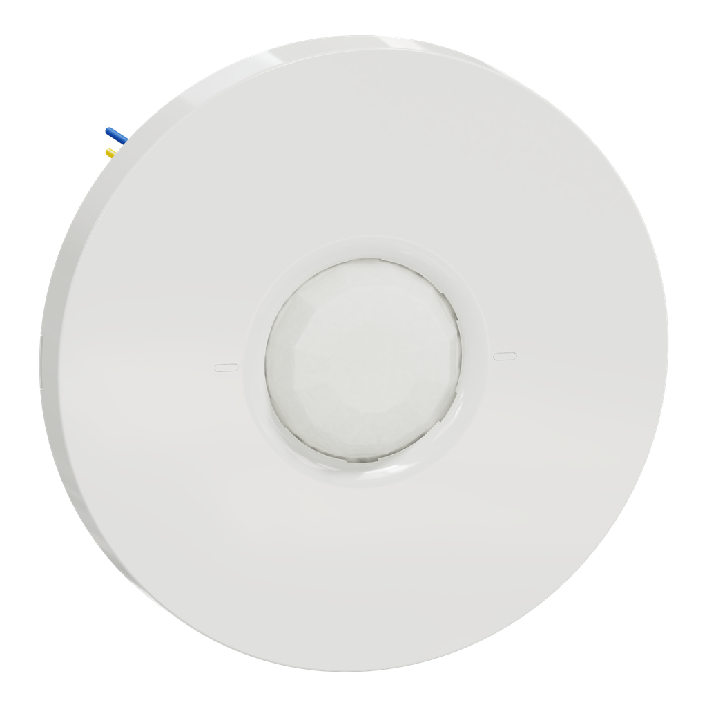 SQR73102WH – Occupancy sensor, X Series, PIR, single pole, 1 way, ceiling mounted, white, matte finish