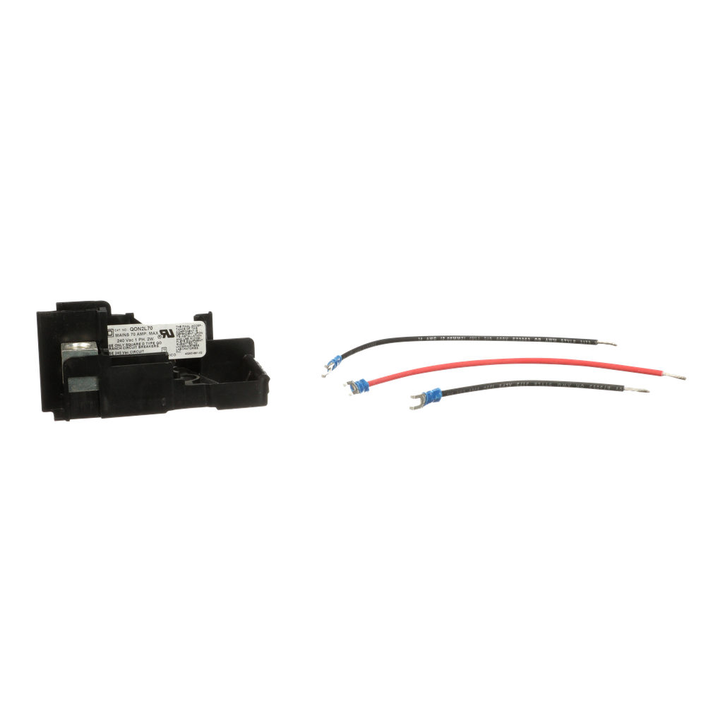 QON2L70 – Load center interior, QO, mounting base, 1 phase, 2 spaces, 70A main lugs, OEM