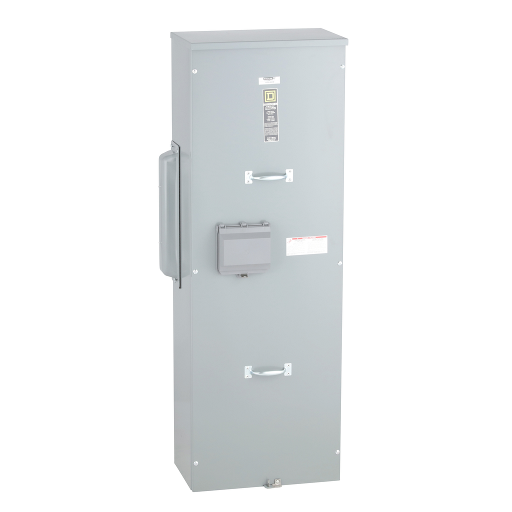 EZM1400CB – Main circuit breaker unit, EZ Meter-Pak, 400A, 120/240VAC, 1ph/3W, 400A bus, 65kA, OH/UG, Type 3R