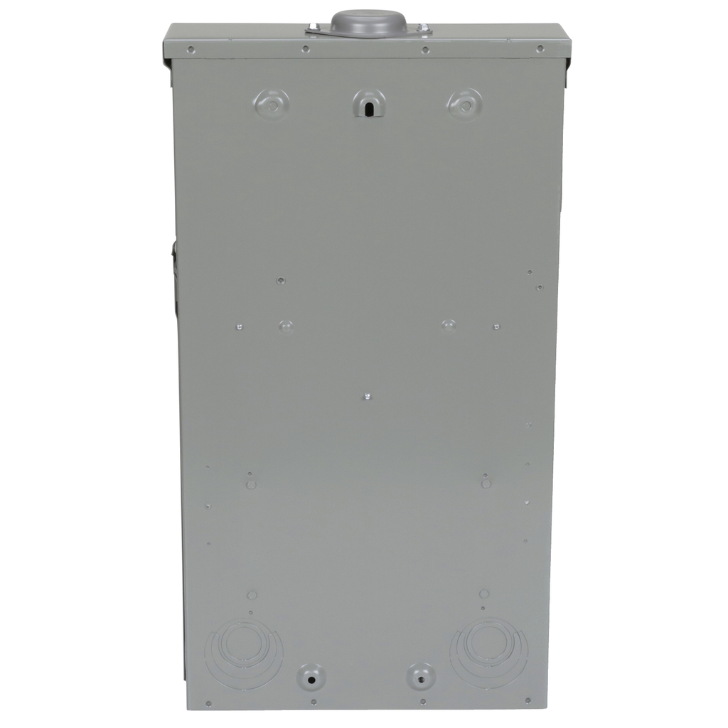 Mayer-DDS-Load center, Homeline, 1 phase, 12 spaces, 12 circuits, 225A convertible main lugs, PoN, NEMA3R-2