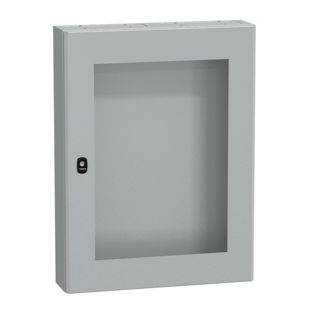 NSYS3DM8615T – PanelSeT S3DM H800xW600xD150.IP66 IK10 RAL7035. top and bottom.