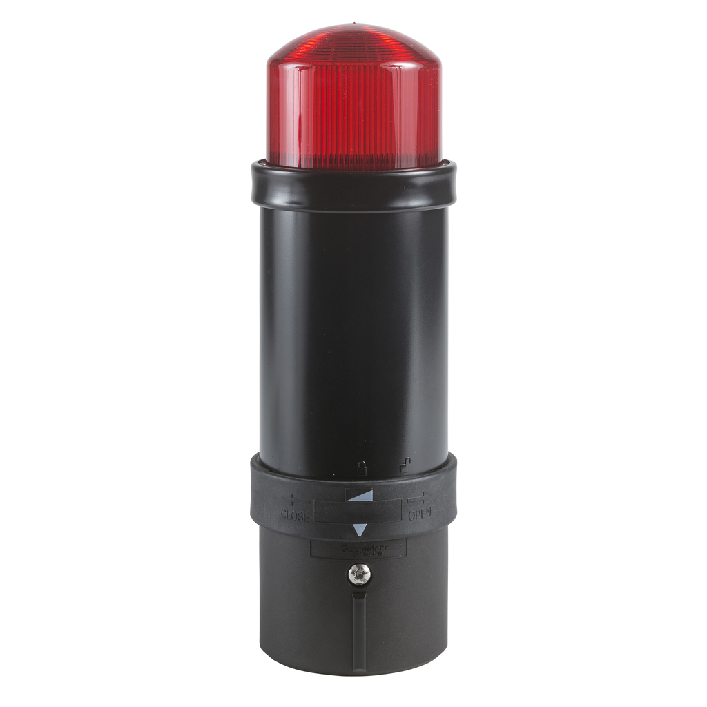 Mayer-DDS-Complete beacon, Harmony XVB Universal, red strobe, 70mm, 5 joules, 120V AC-1