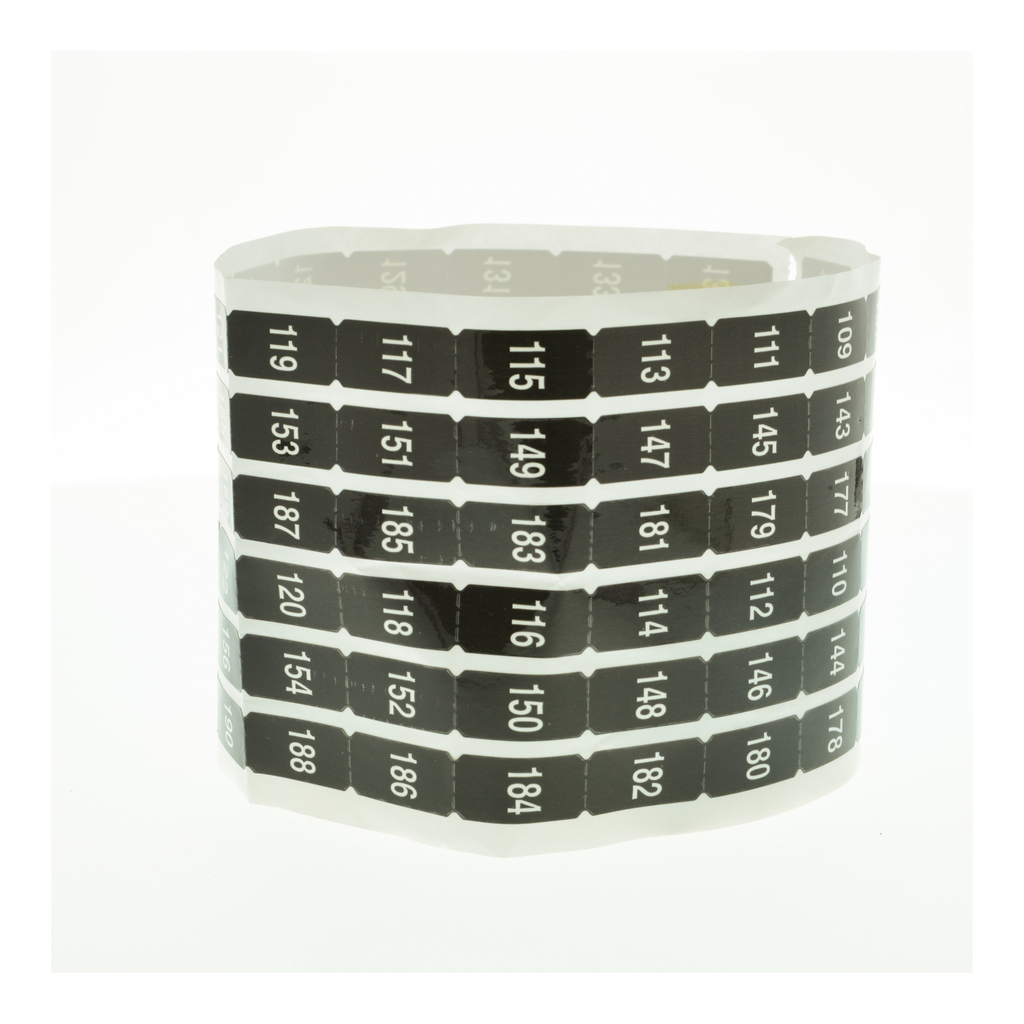 NF204OE – Panelboard accessory, NF, number strip, odd/even, 103 to 204