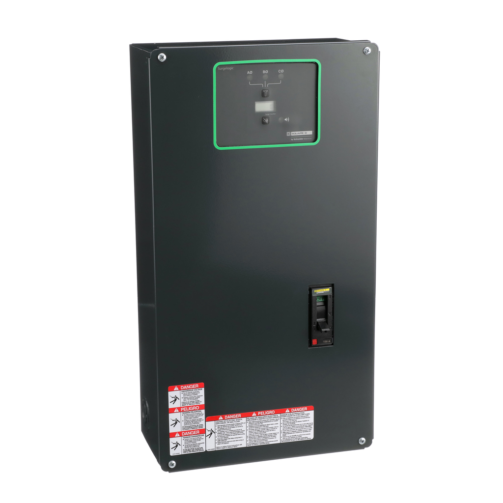 SSP02EMA12DF – Surge protection device, Surgelogic, 120kA, 208Y/120 VAC, 3 phase, 4 wire, NEMA 1, disconnect switch, enhanced filter