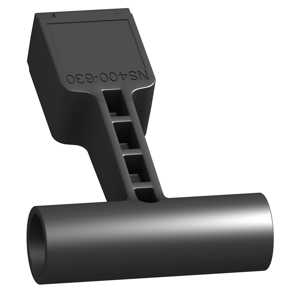 32595 – Additional toggle extension, T-handle, Compact NSX 400/630, PowerPact L, Compact NSX DC 400/1200, spare part