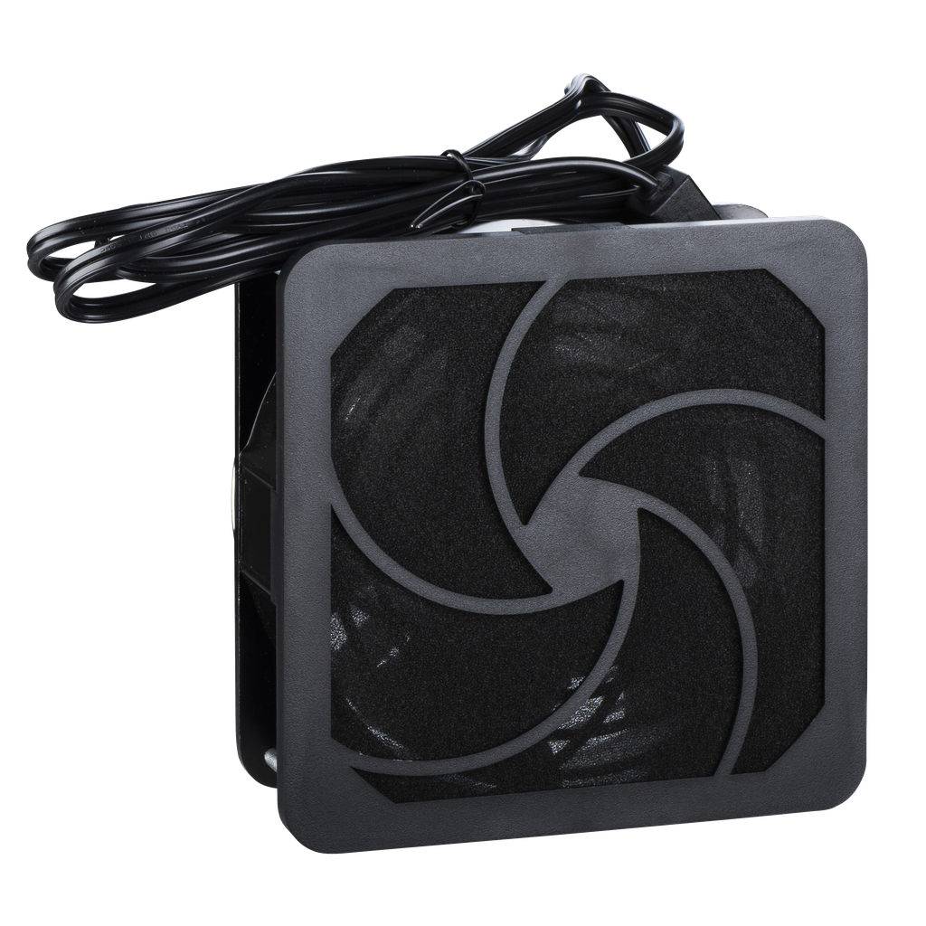 NSYCVF65M230PF – Climasys forced vent. 65 m3/hour, 230V, with outlet grille plastic and filter