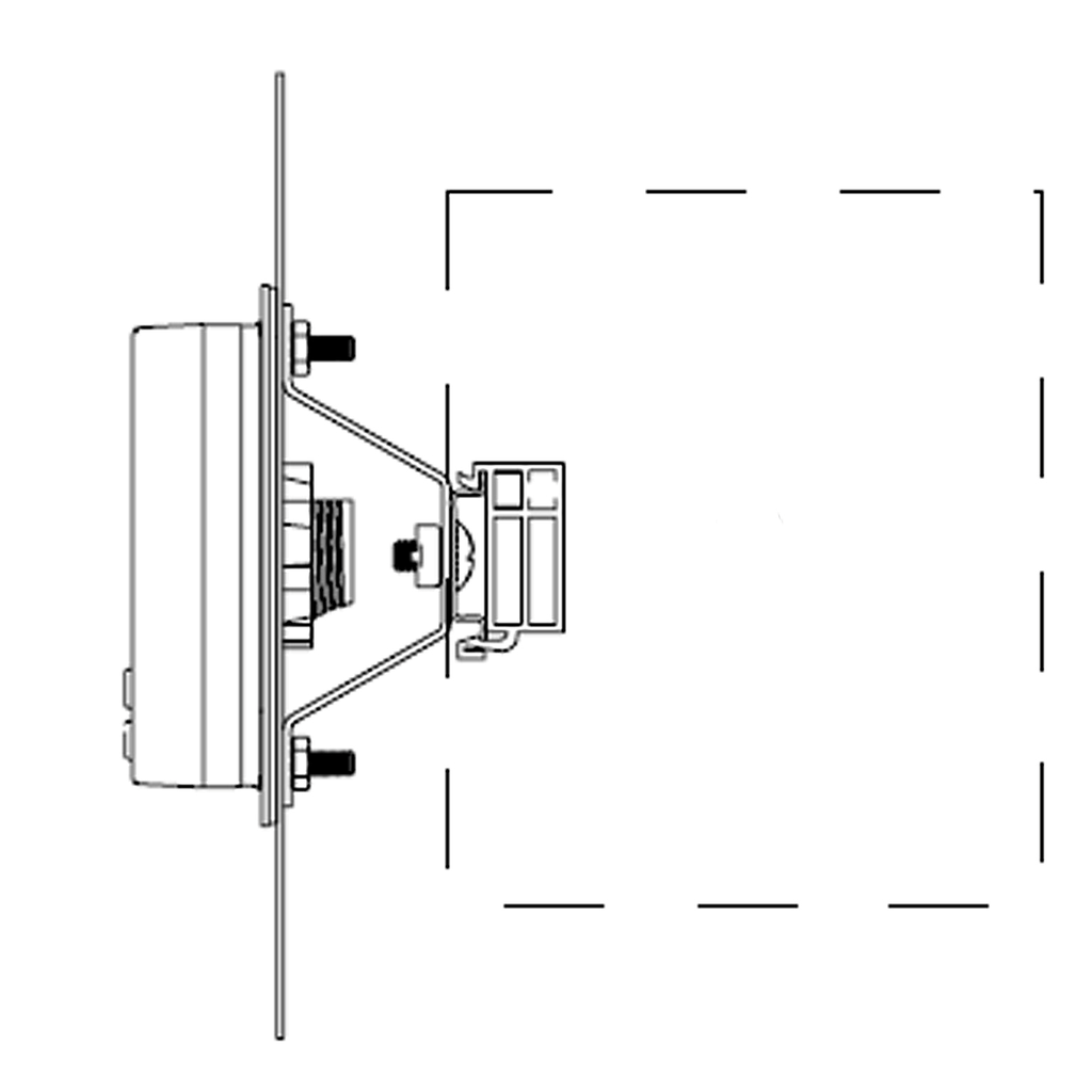 METSEPMAK – PowerLogic series mouting adapter for PowerMeter   Remote Display back to back