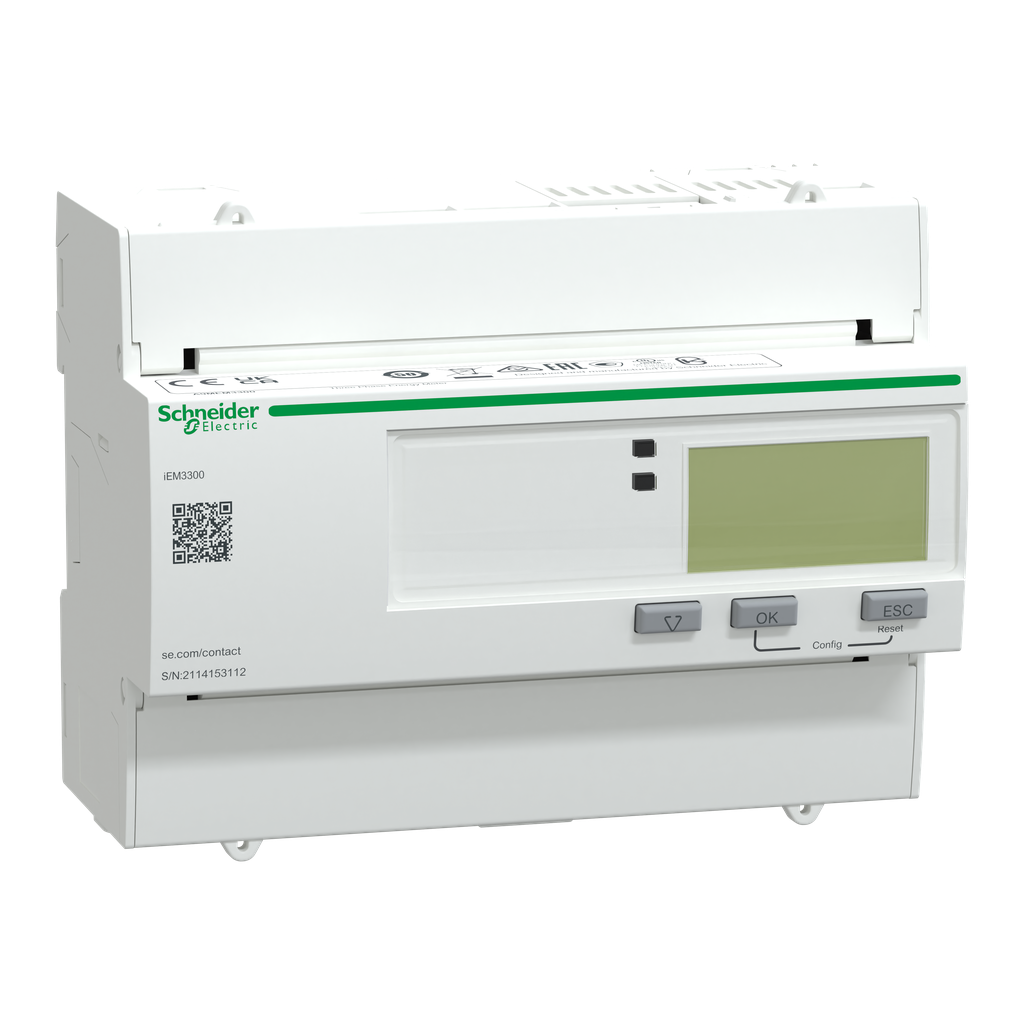 A9MEM3300 – iEM3300 energy meter – 125 A