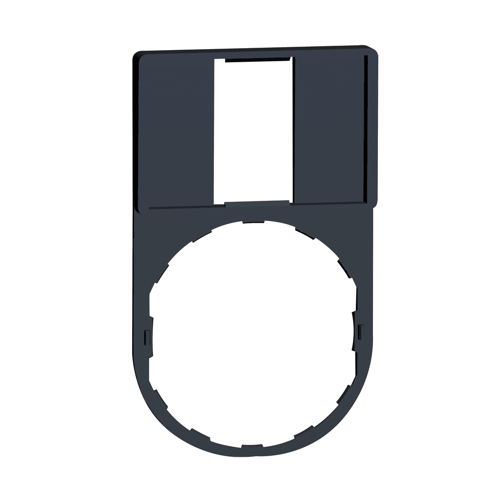 ZBZ33 – Legend holder 30x50mm, Harmony XB4, plastic, without legend 18x27mm