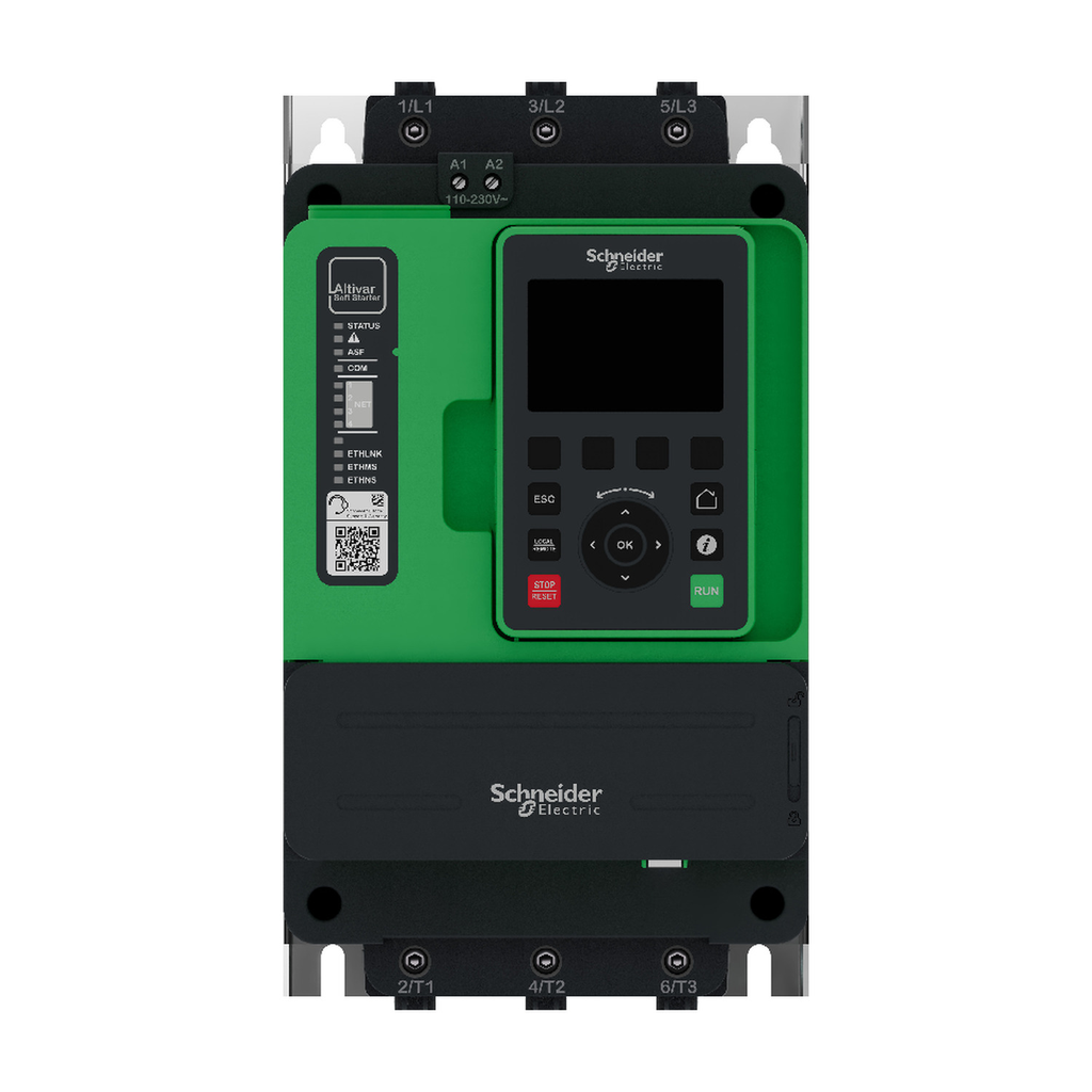 Mayer-DDS-Soft starter, Altivar Soft Starter ATS490, 38A, 208 to 690V AC, control supply 110 to 230V AC-2