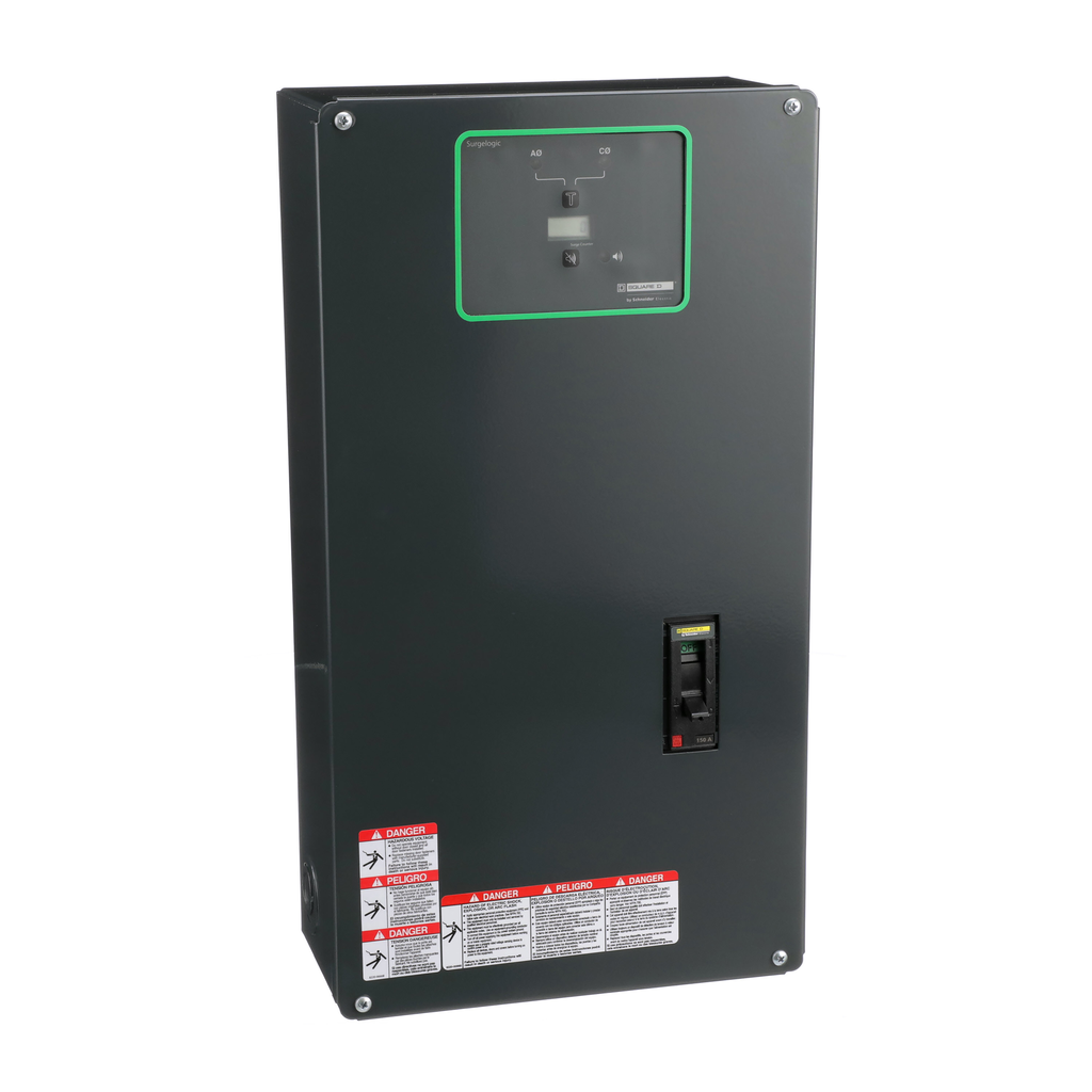 SSP01EMA24D – Surge protection device, Surgelogic, 240kA, 120/240 VAC, 1 phase, 3 wire, NEMA 1, disconnect switch