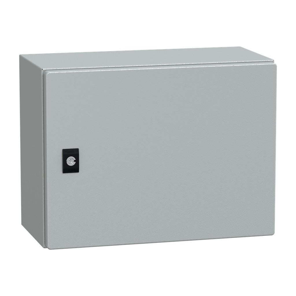 NSYCRN34200 – PanelSeT CRN plain door w/o mount.plate. H300xW400xD200 IP66 IK10 RAL7035..