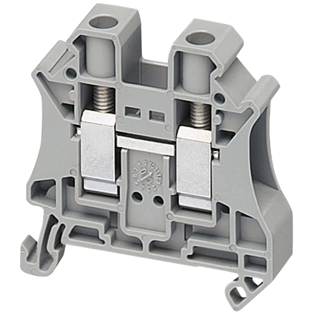 NSYTRV102 – Terminal block, Linergy TR, grey, 10mm2, passthrough, 2 points, set of 10