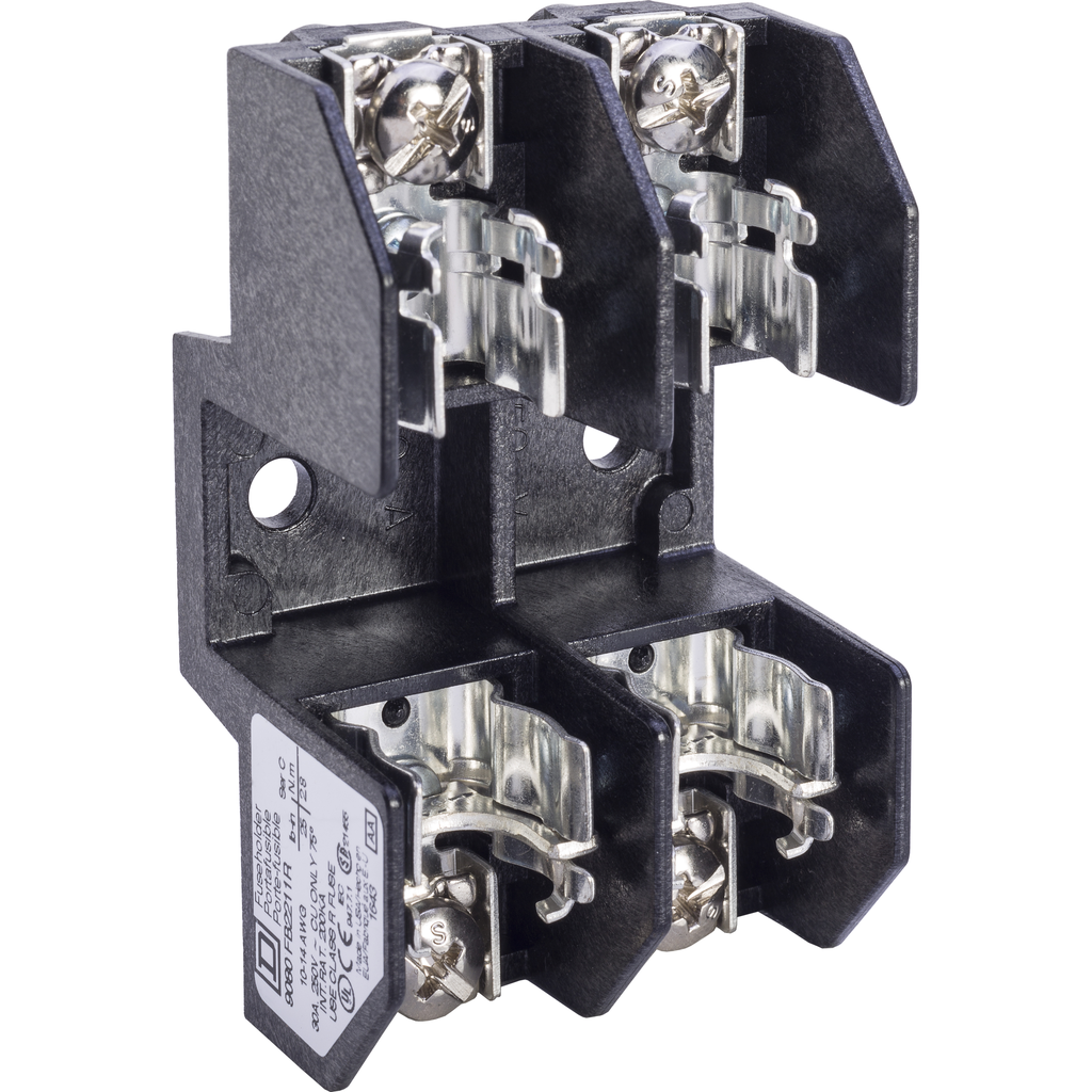 9080FB2211R – Terminal block, Linergy, fuse holder, Class R, 30A, 250V, 2 pole