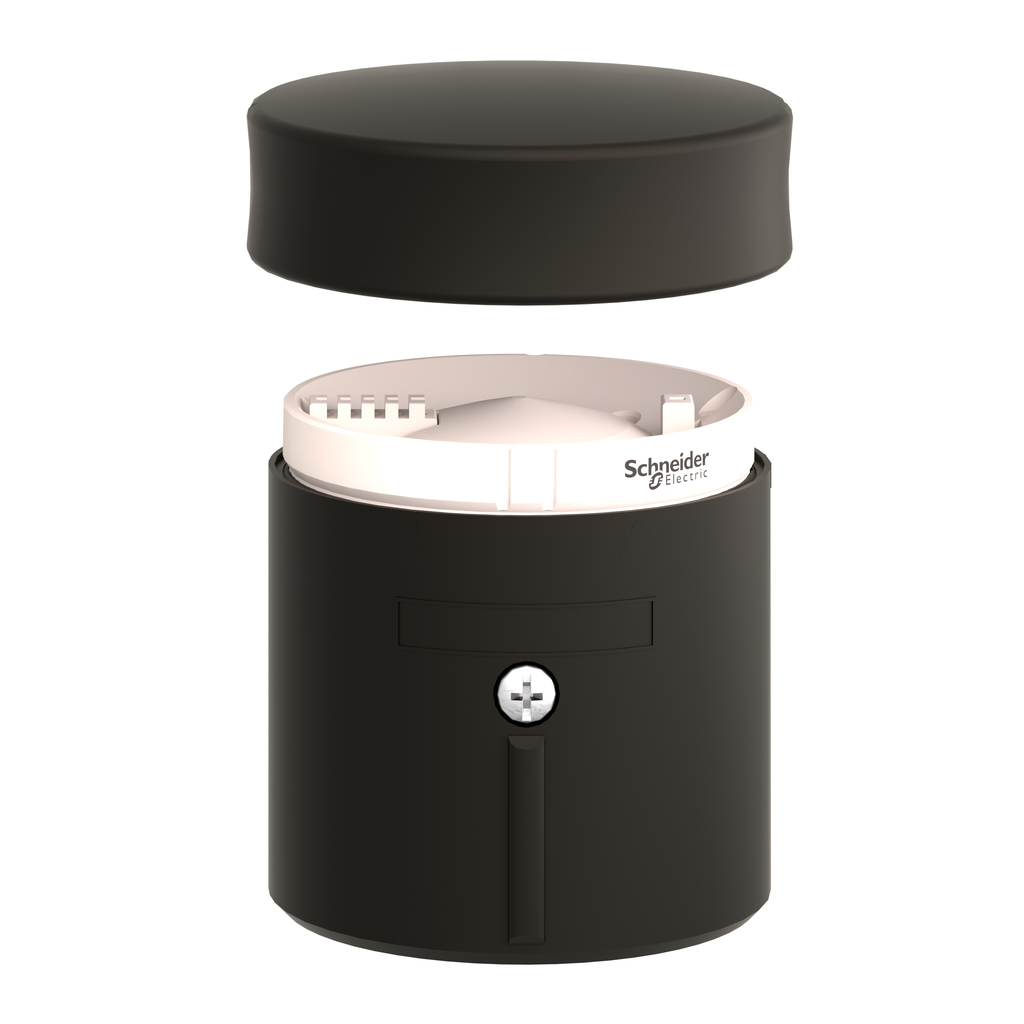 XVBC21 – Indicating Bank, 70mm, base unit and cap, direct or tube mounting, bottom or side cable entry