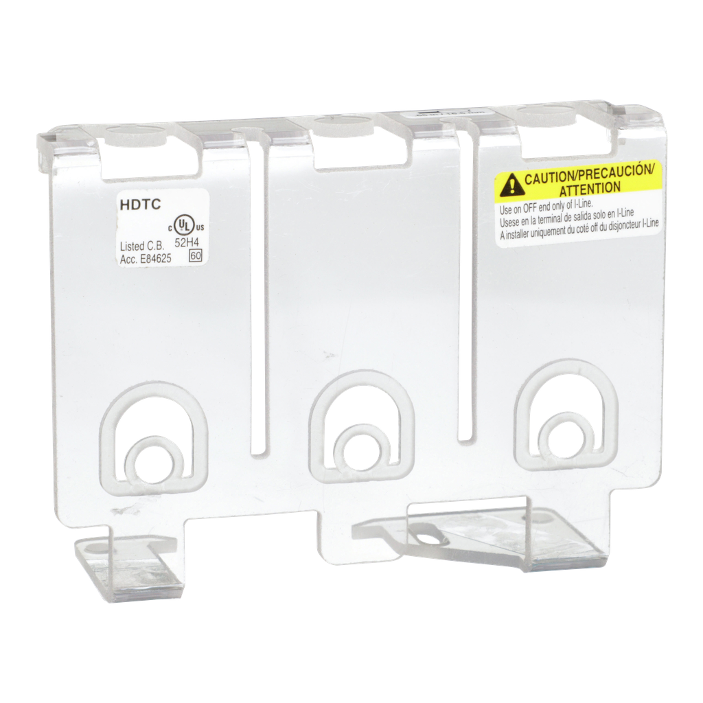 HDTC – Panelboard accessory, I-Line, terminal cover, 600V AC/DC, circuit breaker, H-frame