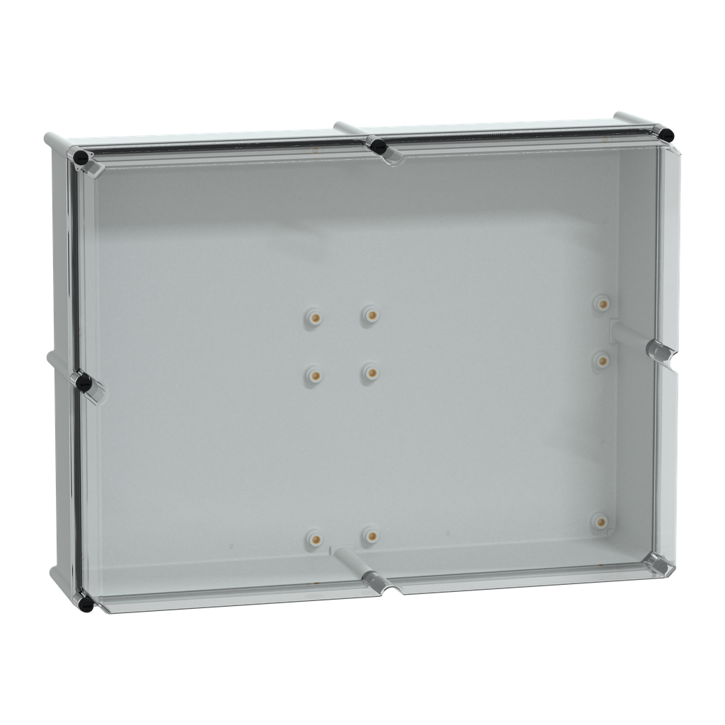 NSYPLS5472AG – PLS box, polyester rear, transparent PC cover IP66 54x72x23cm