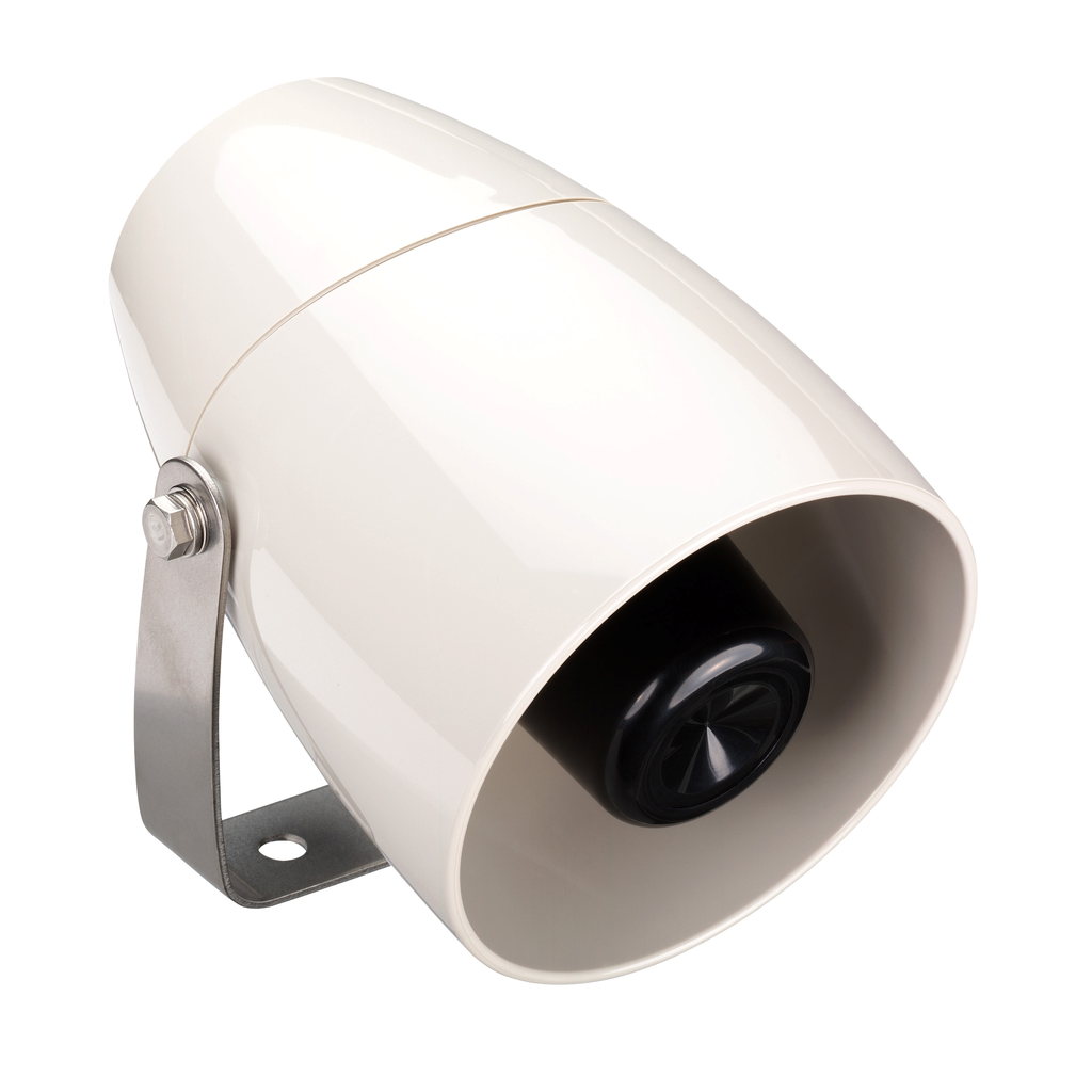 XVS10GMW – Multisound siren, Harmony XVS, white colour, 106dB, 2tones, 120V AC