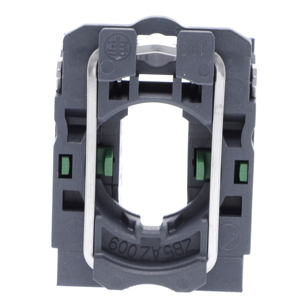 Mayer-DDS-Single contact block with body fixing collar, Harmony XB5, plastic, screw clamp terminal, 2NO-2