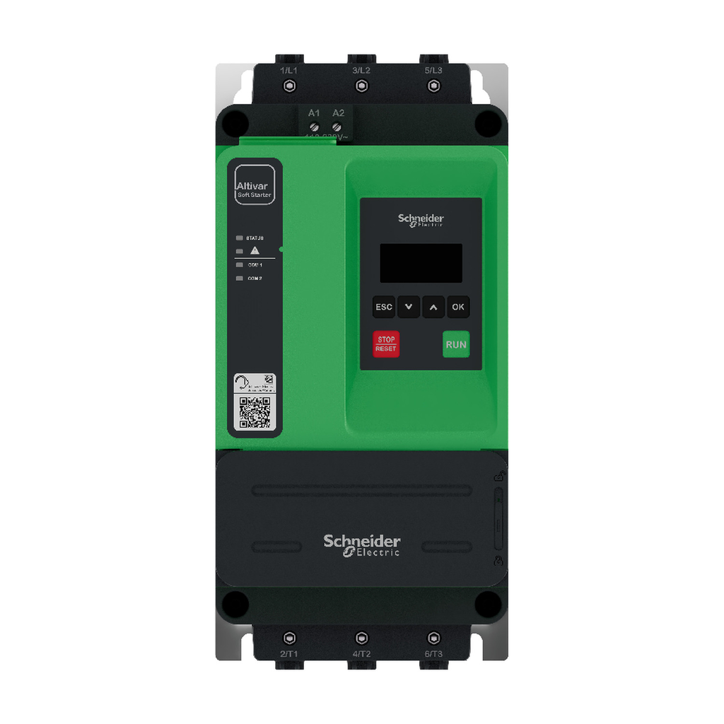 Mayer-DDS-Soft starter, Altivar Soft Starter ATS430, 17A, 208 to 600V AC, control supply 110 to 230V AC-2