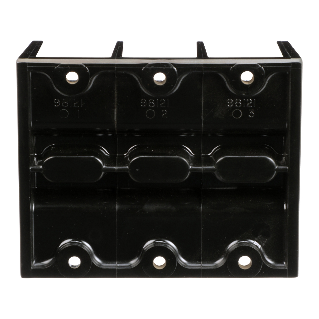 Mayer-DDS-Power distribution block, Linergy, 3 pole, 1 line, 4 load, 335A Cu, 270A Al, 600V-2
