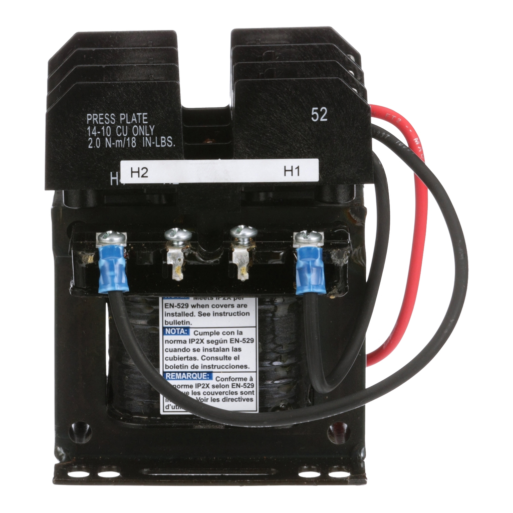 Mayer-DDS-Transformer, Type T, industrial control, 50VA, 1 phase, 208V primary, 120V secondary, 55C rise-2