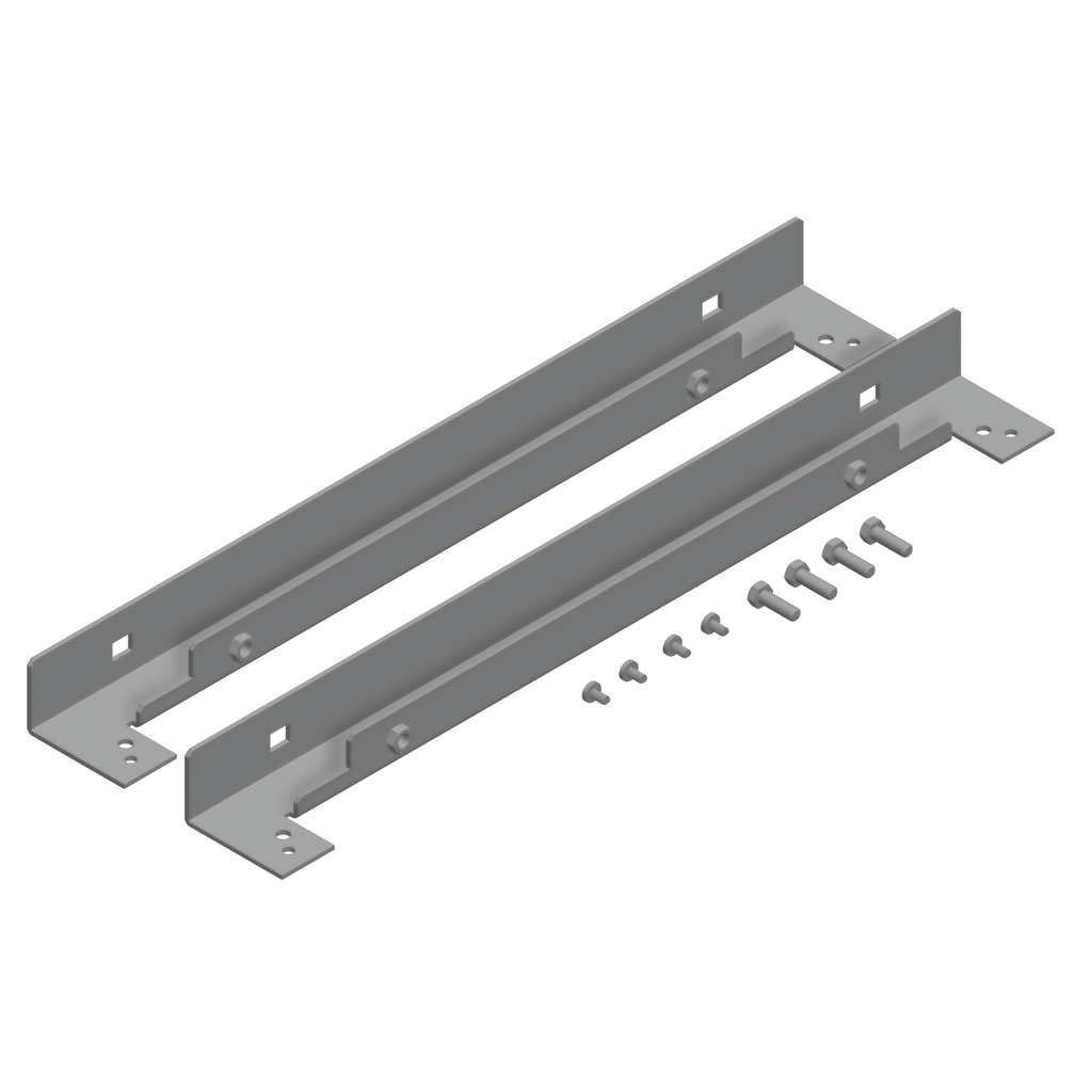 NSYSMPSE6 – Side entry rails for the mounting plate, PanelSeT SFN, PanelSeT SF, W600mm  , set of 2
