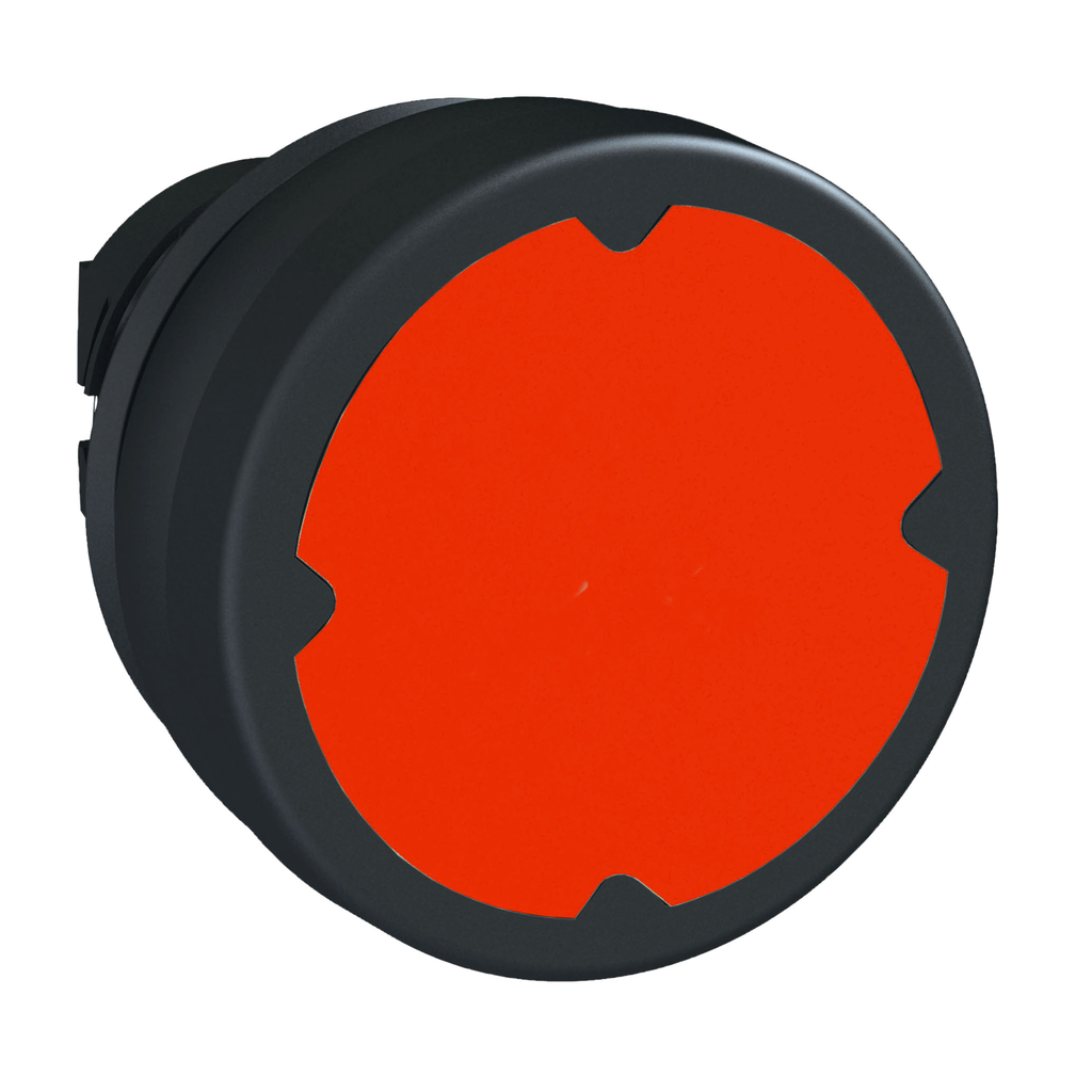 ZB5AC480 – Head for push button, Harmony XB5, harsh environment, red, 22mm, spring return, unmarked